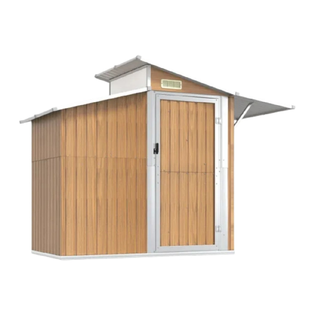 Garden Storage Shed for Outdoor Use in Wooden Material - 120 x 100 x 120