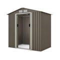 Shed for outdoor storage in galvanized steel - 150 x 120 x 180