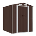 Metal storage shed for outdoor use - 150 x 100 x 200