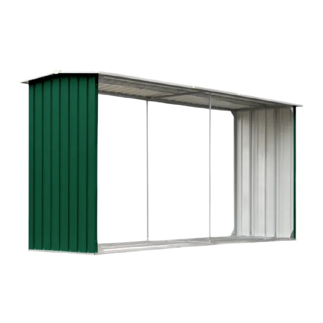Metal Storage Shed for Outdoor Use in Galvanized Steel - 200 x 100 x 120